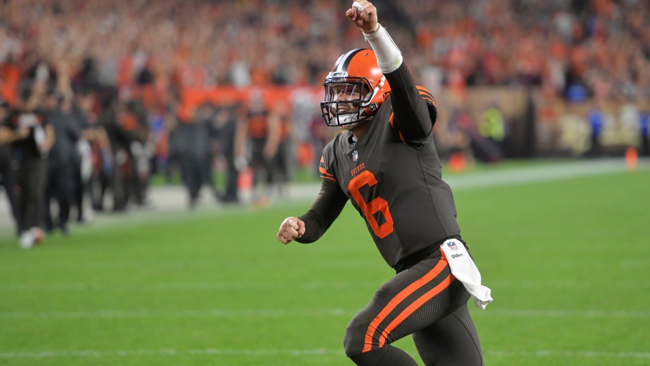 Mayfield to make 1st start for Browns vs. Raiders