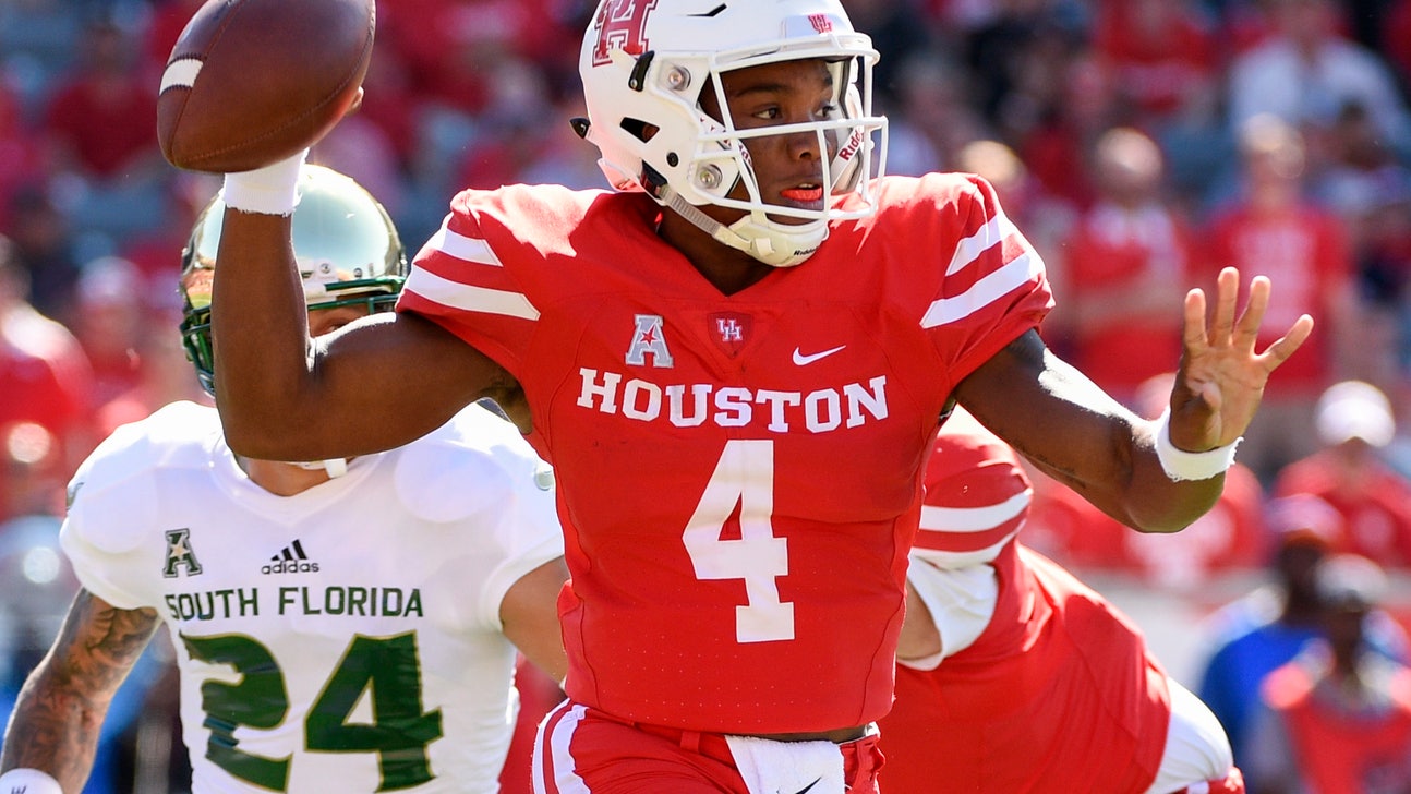 King totals 7 TDs, Houston beats No. 21 USF 57-36