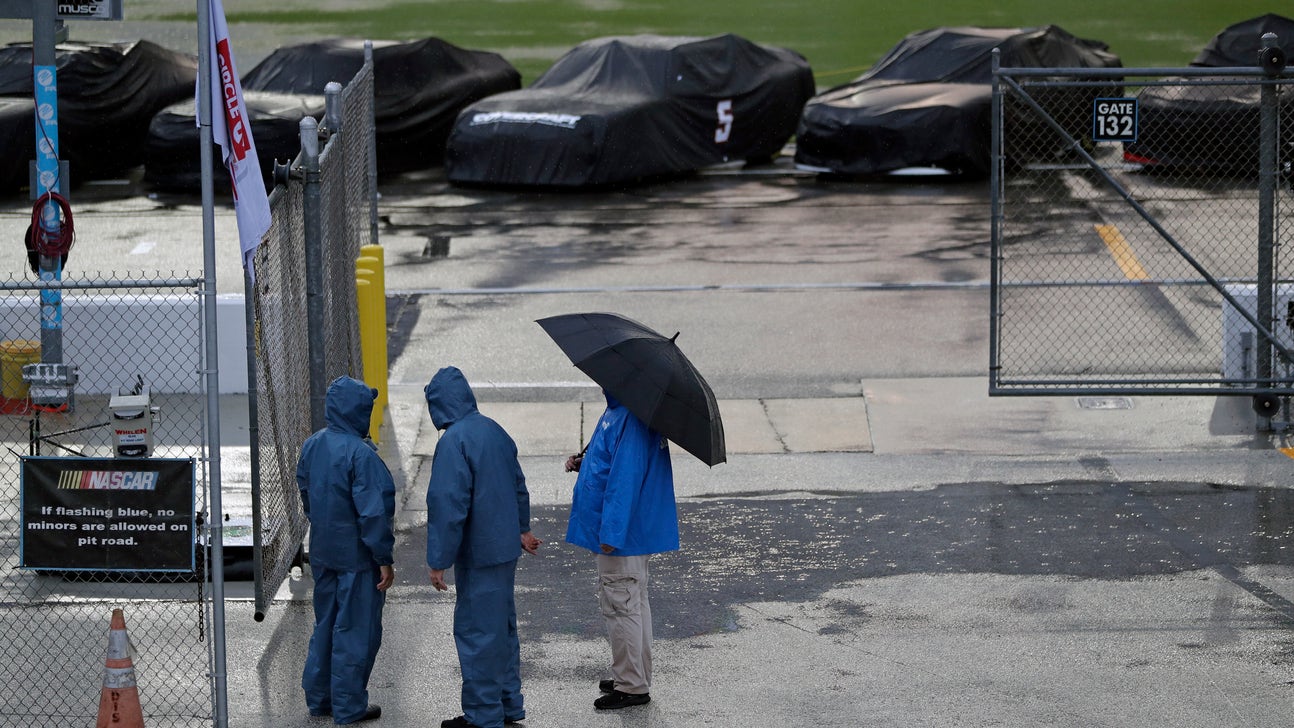 Rain postpones NASCAR's final holiday visit to Daytona