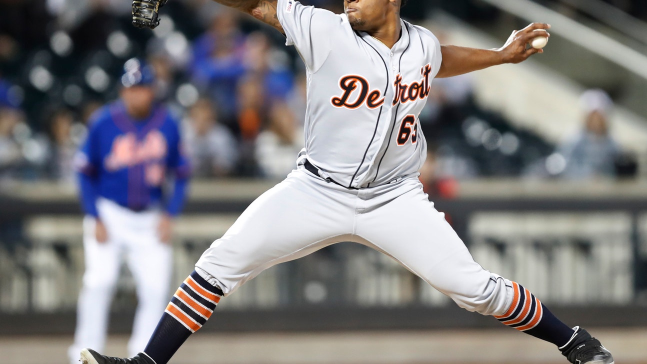 Tigers send down left-hander Soto, call up lefty Hall