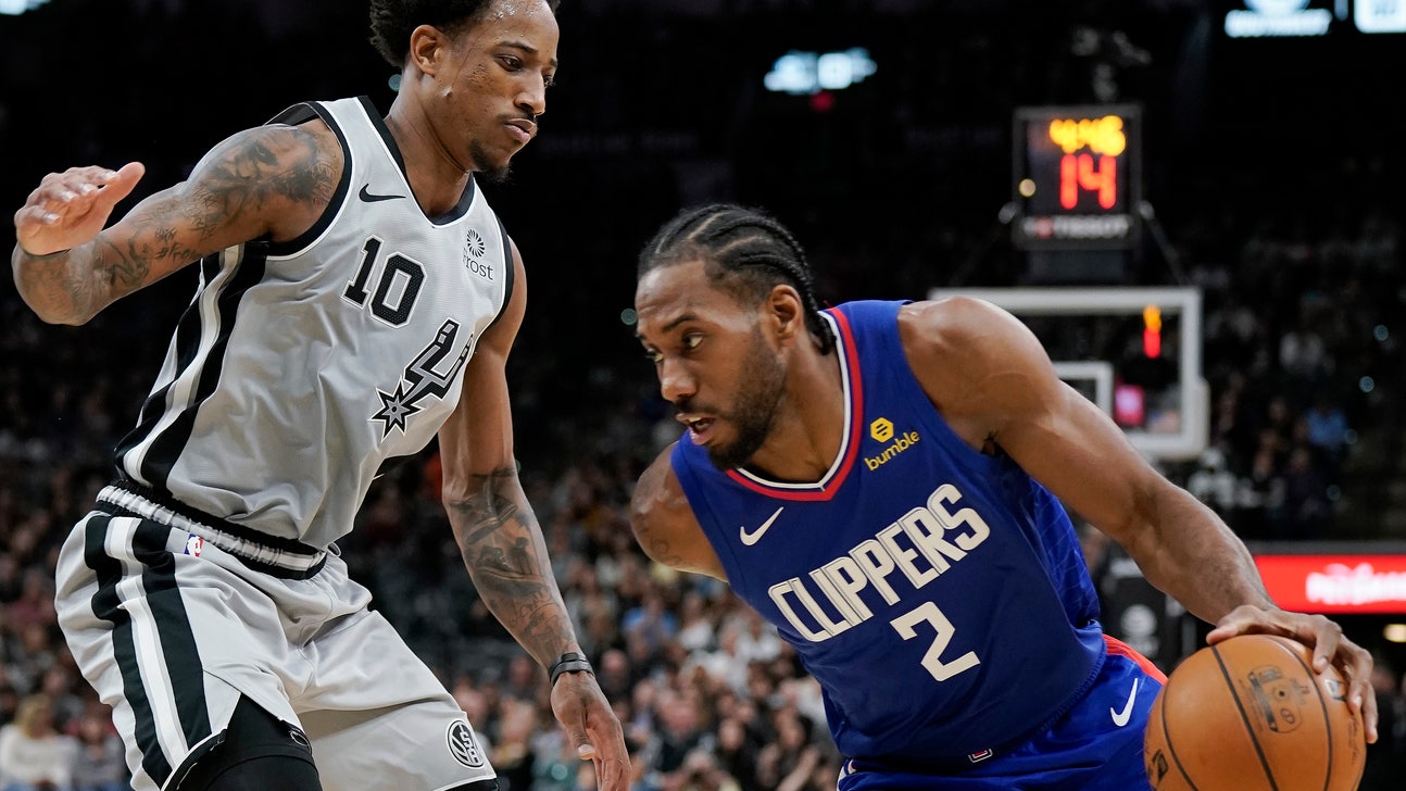 Clippers pound Spurs for Leonard's first win in San Antonio
