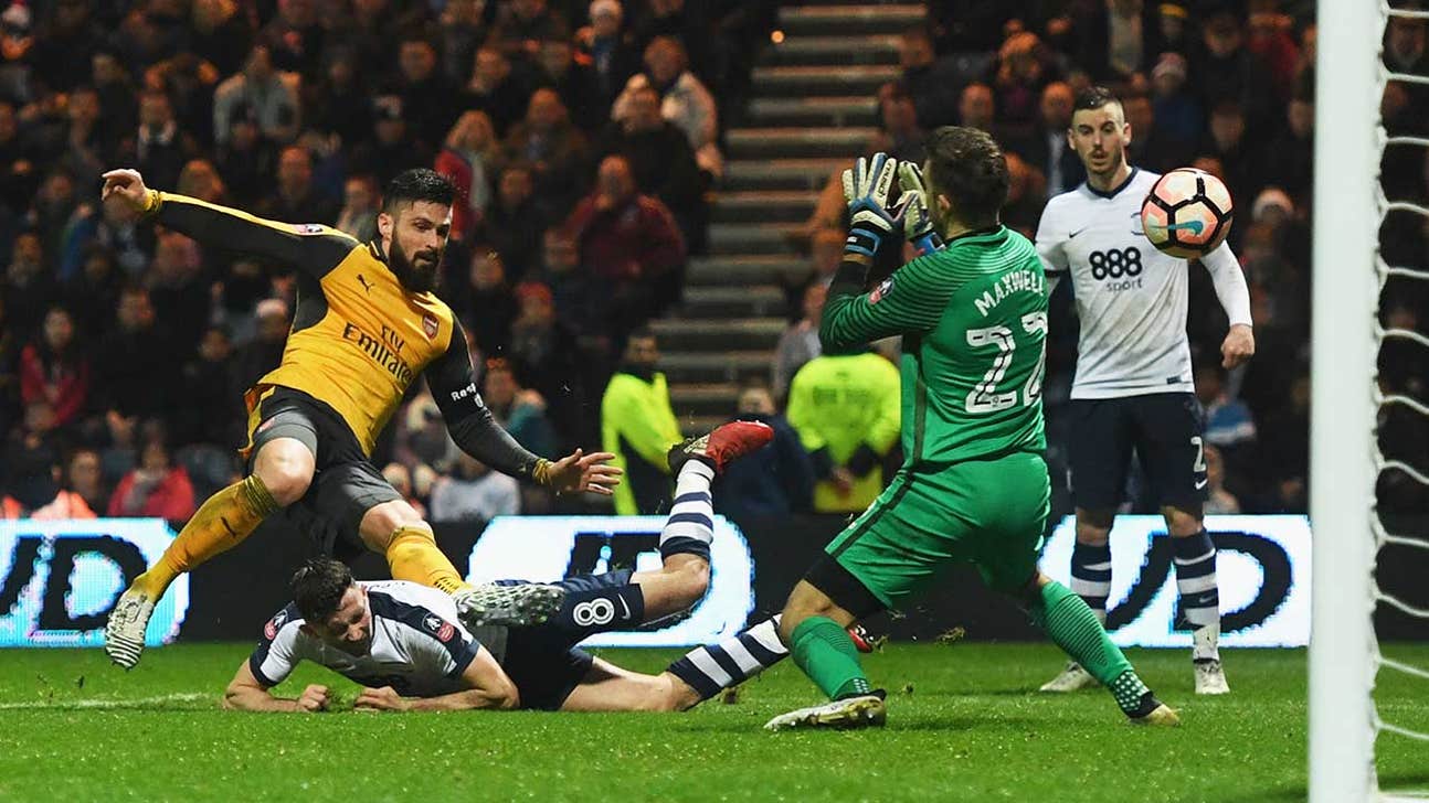 FA Cup: Giroud sends Arsenal past Preston; more third round results