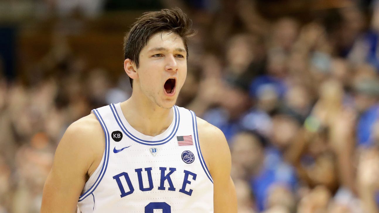 Watch: Pitt player accidentally trips on Grayson Allen
