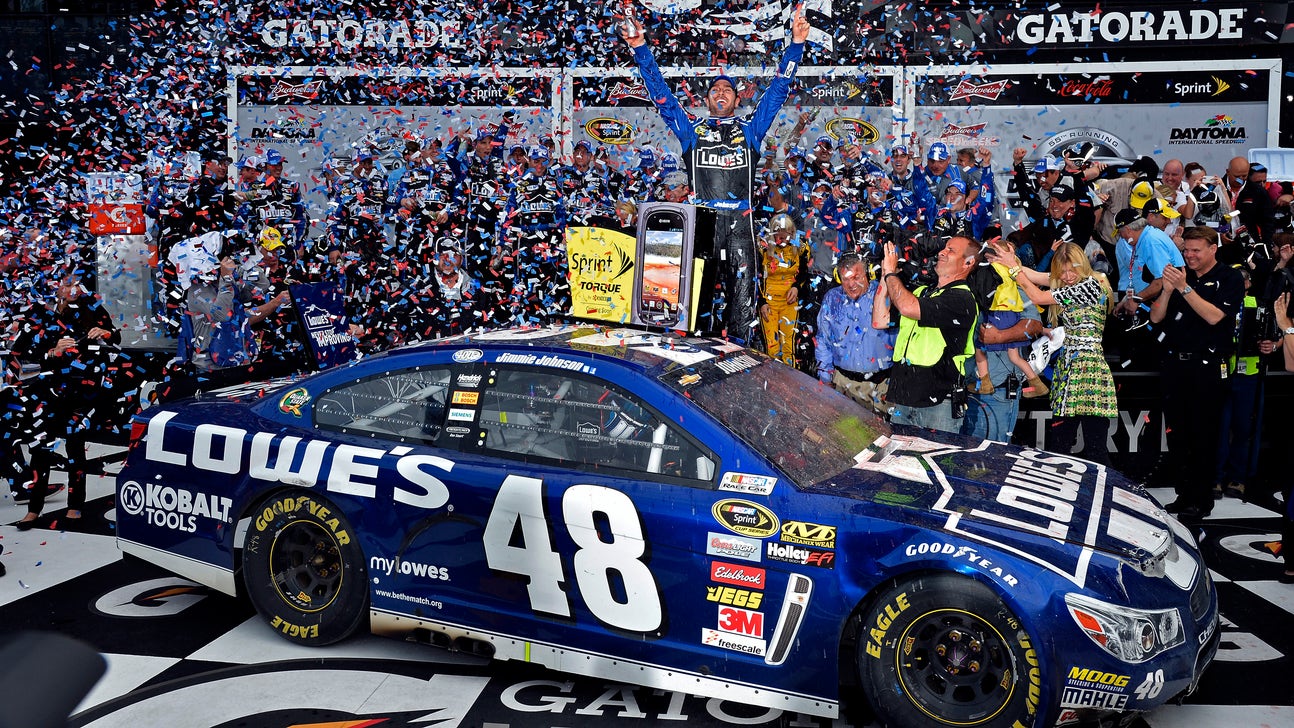 Jimmie Johnson's Daytona 500 paint schemes through the years