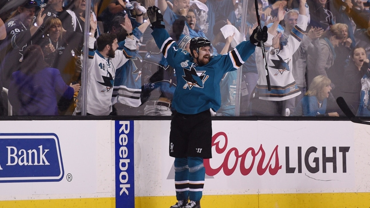 San Jose Sharks Outburst Extinguishes Calgary Flames