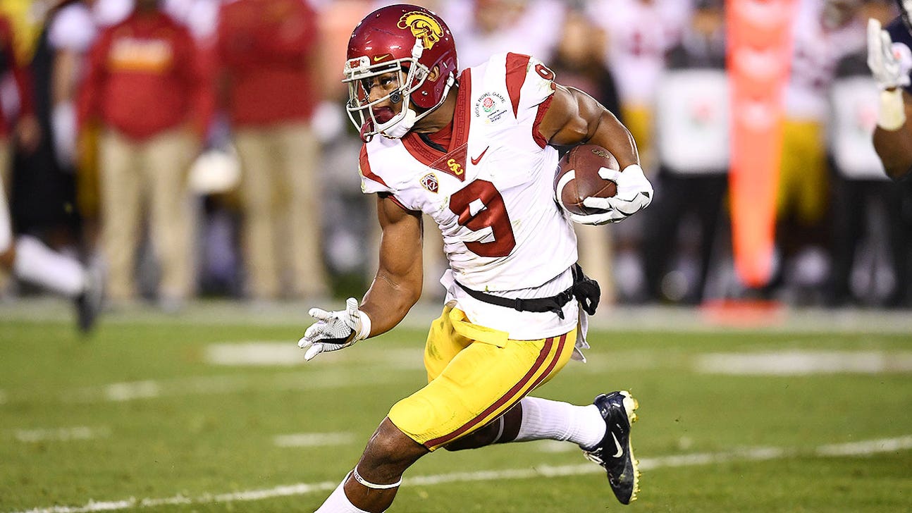JuJu Smith-Schuster showing off his skills and his personality ahead of NFL draft