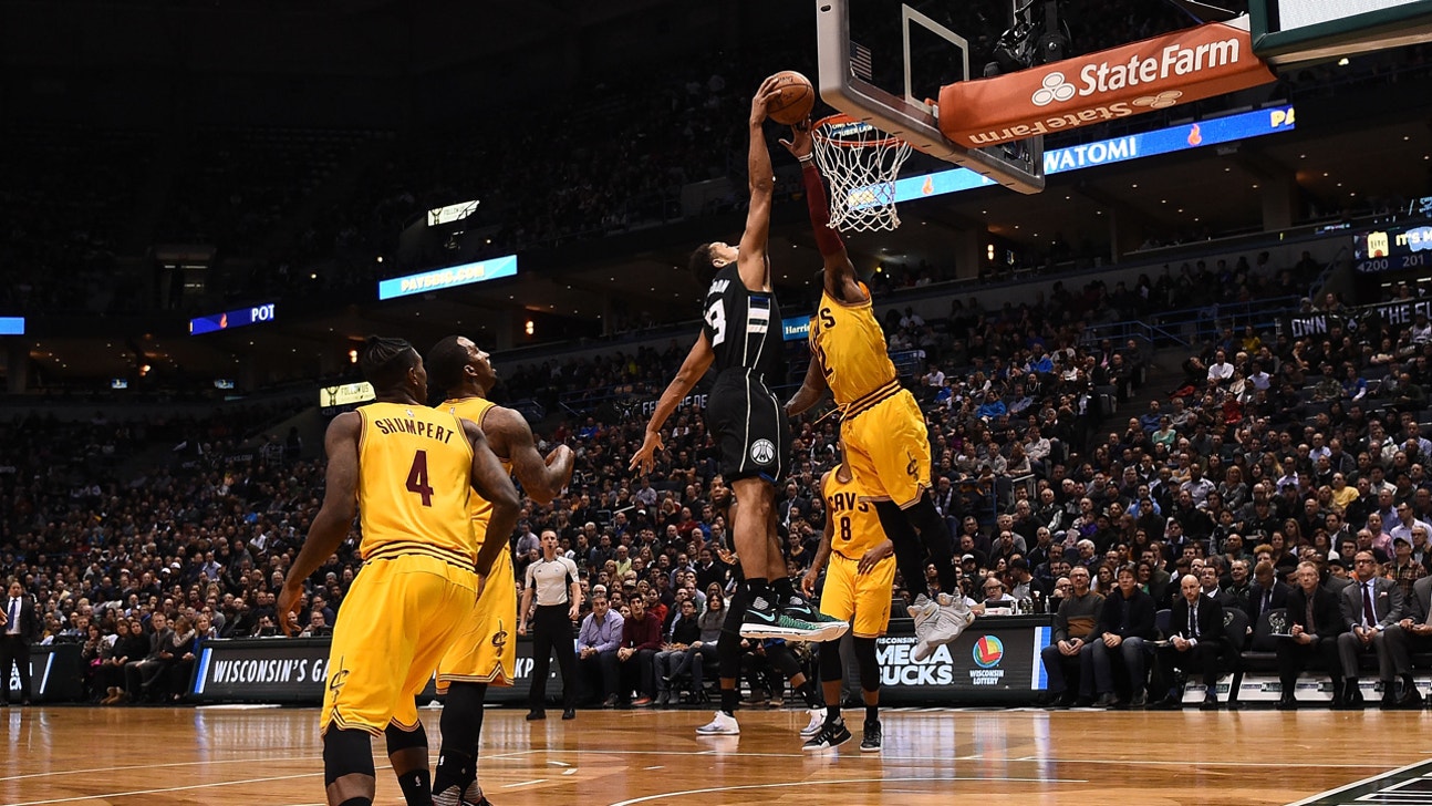 Watch: Malcolm Brogdon puts LeBron James and Kyrie Irving on a poster