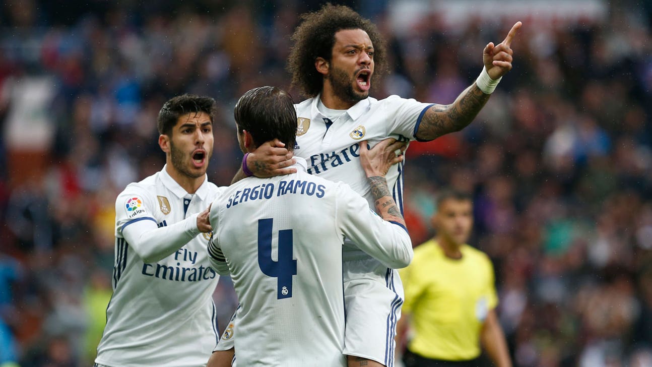 Real Madrid indebted to Marcelo for clutch goal in La Liga title sprint
