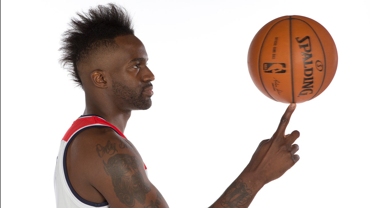 Wizards' forward Martell Webster has a sensational mohawk