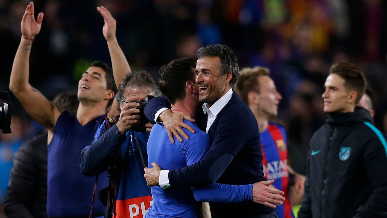 Watch: Steven Gerrard, Rio Ferdinand go nuts when Barcelona scores winner