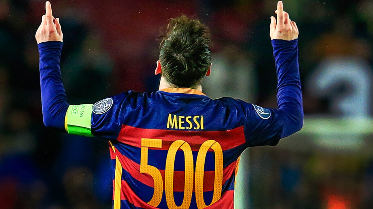 Lionel Messi (finally) scores his 500th career goal
