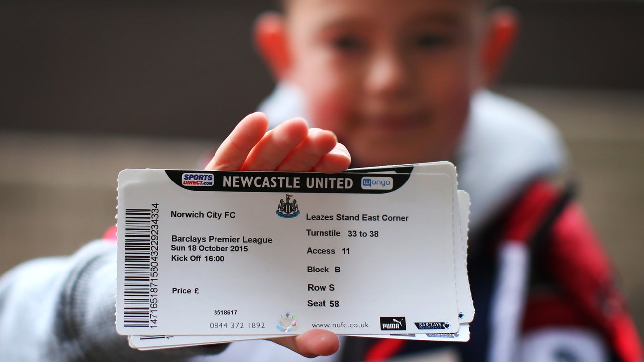 Europe's top 20 clubs ranked by revenue from ticket sales