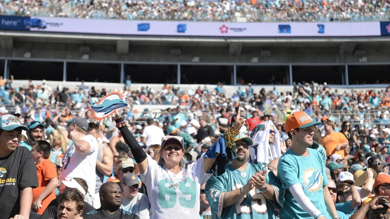 Miami Dolphins the worst playoff bound team in AFC