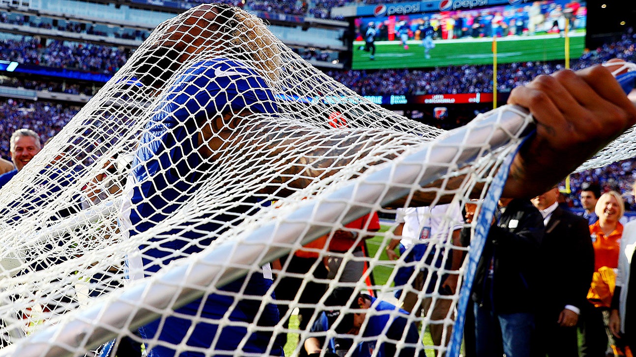 17. Odell Beckham Jr.'s love-hate relationship with the kicking net