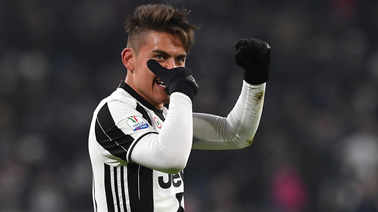 Watch: Juventus takes lead in Coppa Italia on Paulo Dybala laser