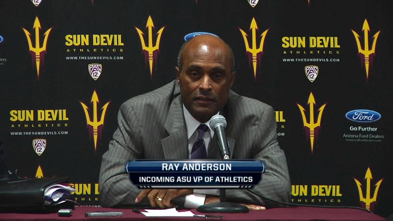 Anderson says he's in for long haul as ASU athletics boss