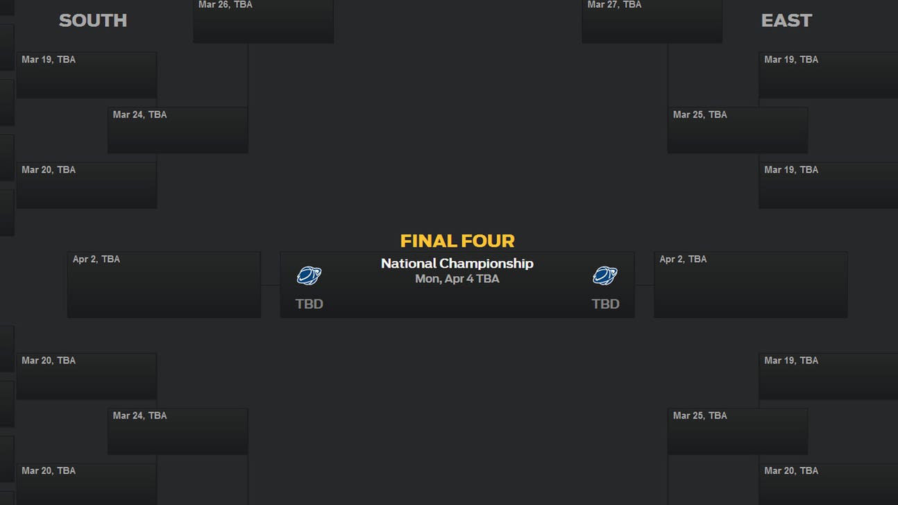 Interactive NCAA Tournament bracket