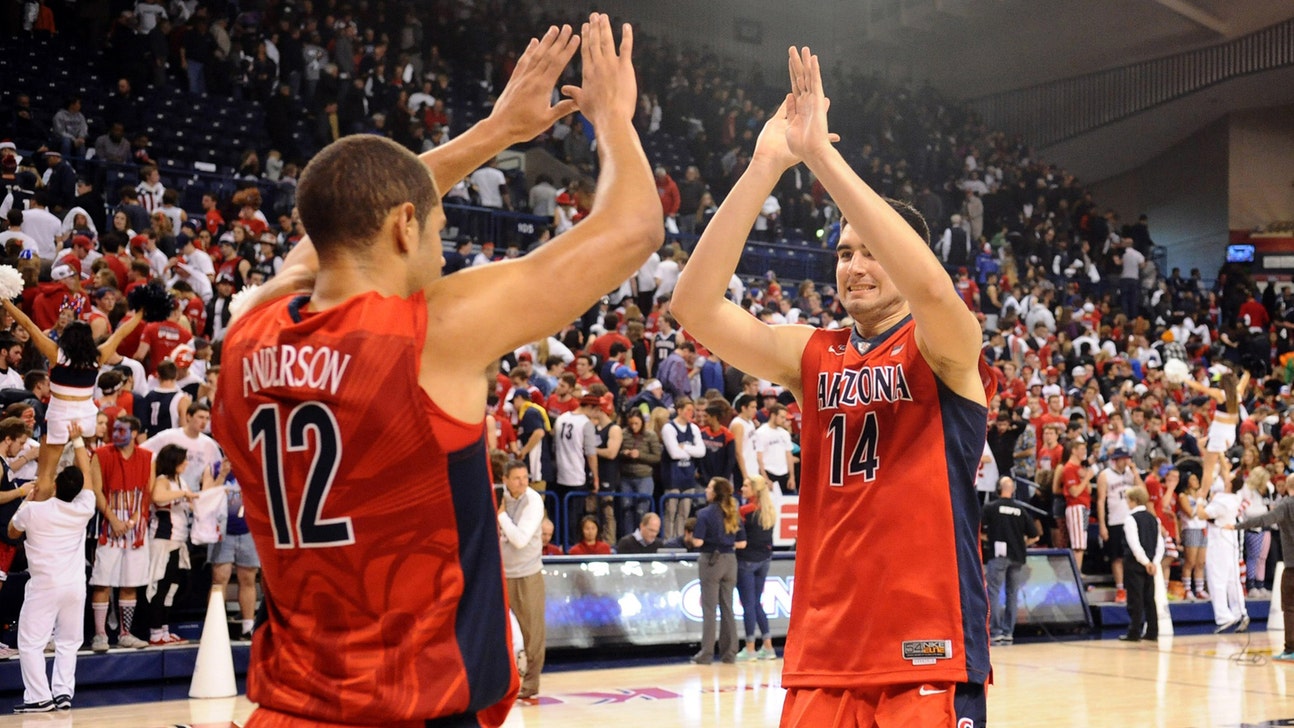 Arizona jumps to No. 13 after win over Gonzaga