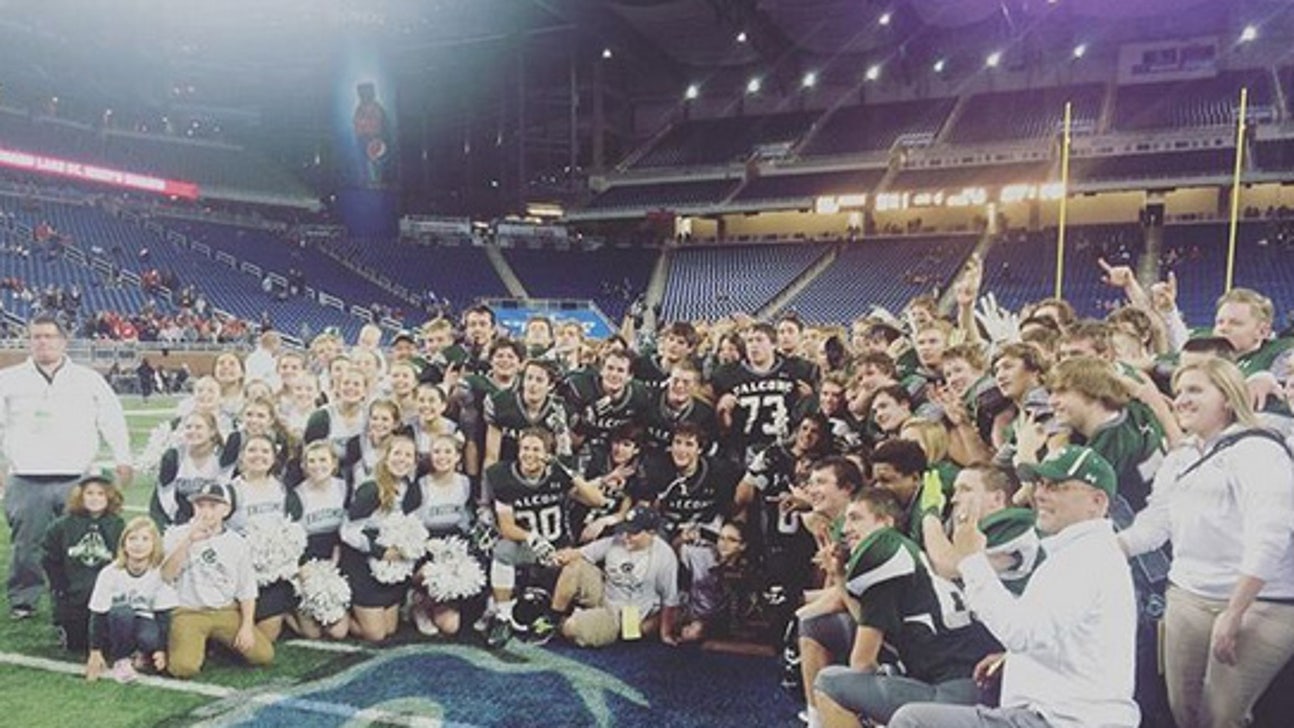 MHSAA Football Finals Media Wall