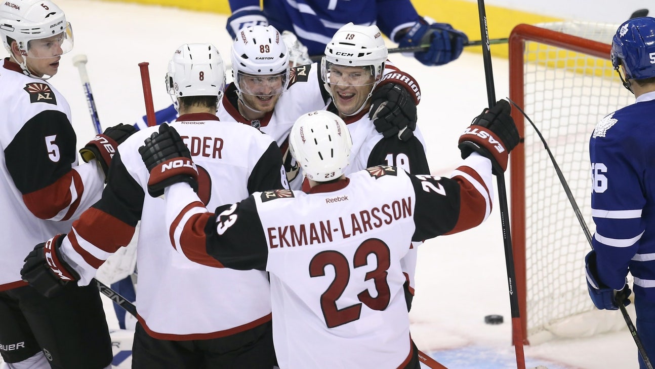 Domi, Doan lead Coyotes past Maple Leafs