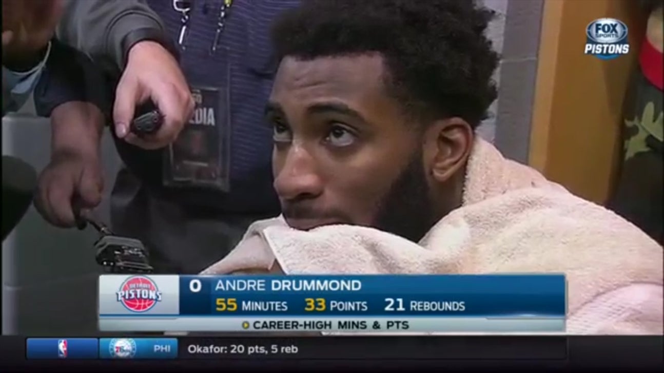 Pistons LIVE postgame 12.18.15: Andre Drummond (VIDEO)