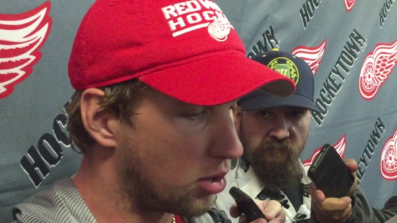 Red Wings Training Camp 9.20.15: Justin Abdelkader (VIDEO)