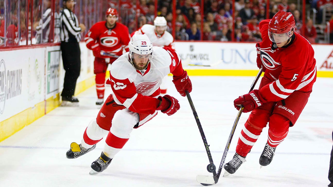 Red Wings go for 4-0 start against Hurricanes tonight