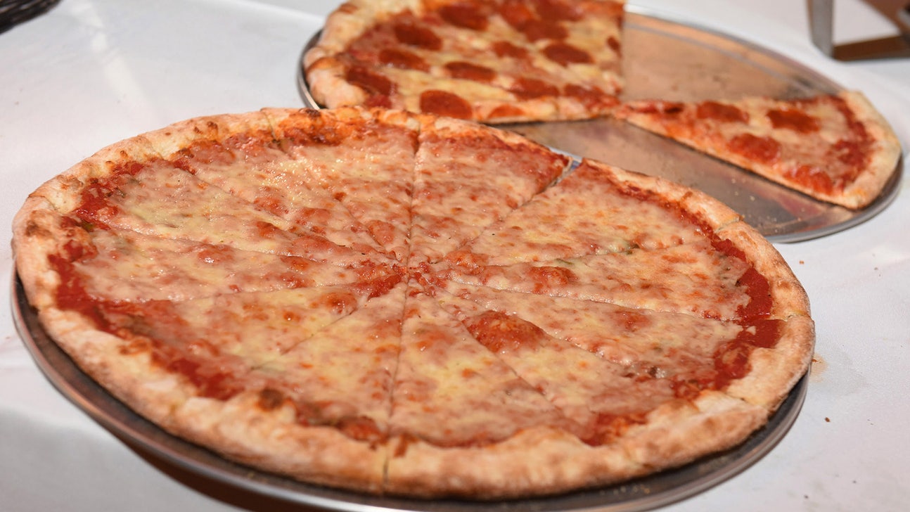 Celebrate #NationalPizzaDay with GIF of Red Sox fan getting hit with slice
