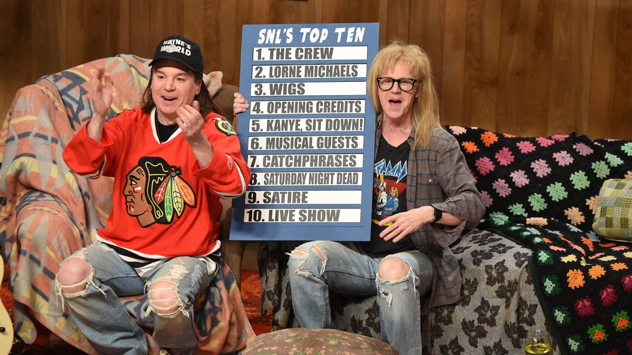 Mike Myers riffs on Stan Mikita's Donuts, the fictional cafe (finally) coming to life