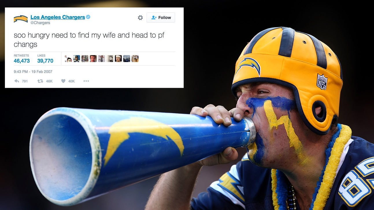 In case they disappear, let's remember the Chargers' best tweets