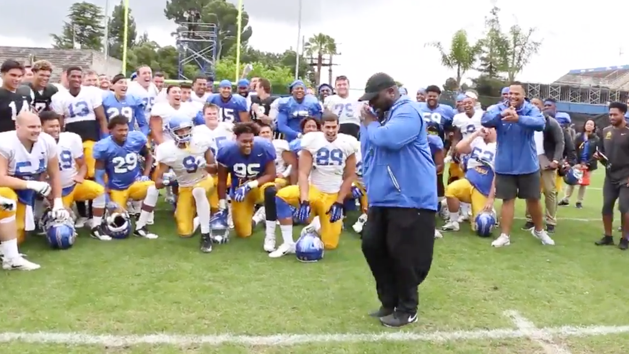 Video MC Hammer dancerturnedfootball coach still has the moves FOX