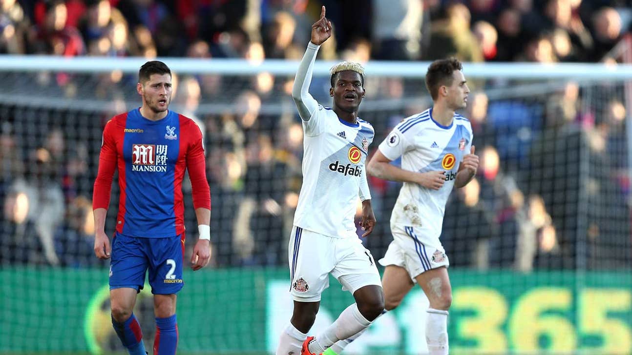 First half flurry leads Sunderland to big win over Crystal Palace