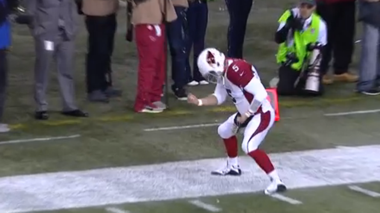 Drew Stanton sums up Cardinals' joy with TD celebration