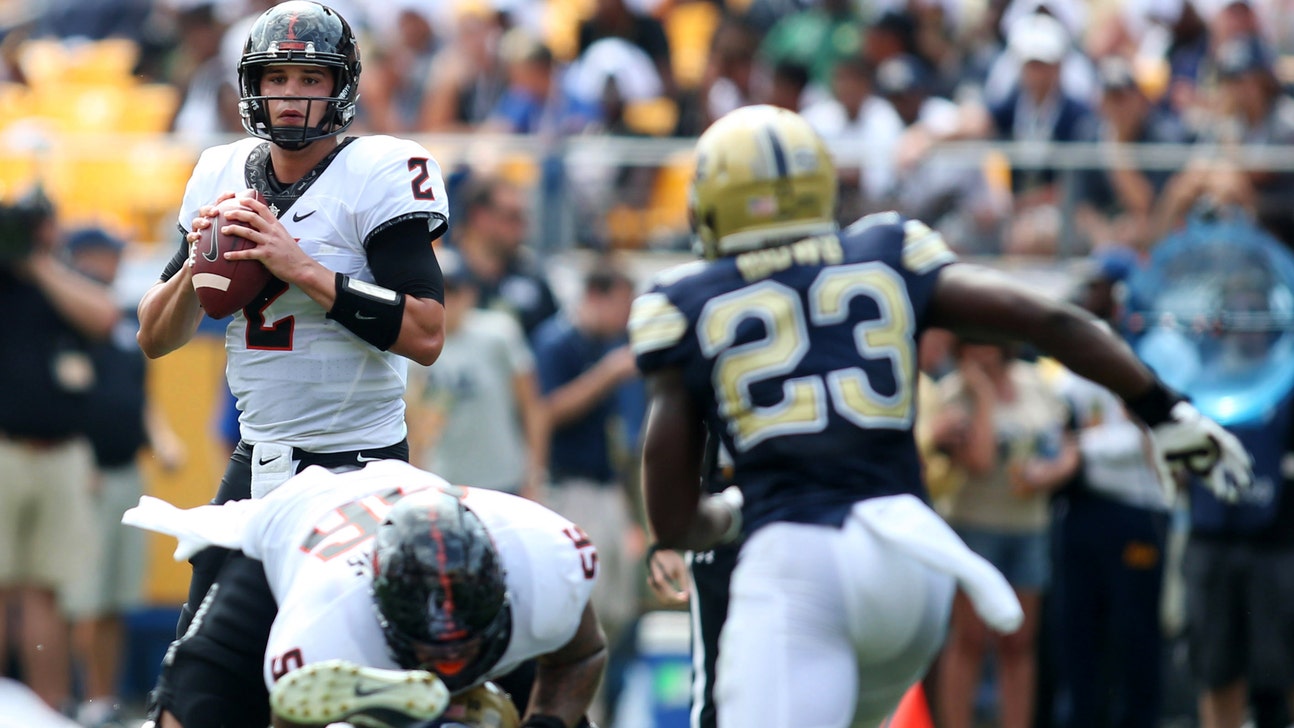 PHOTOS: Oklahoma State destroys Pitt 56-14