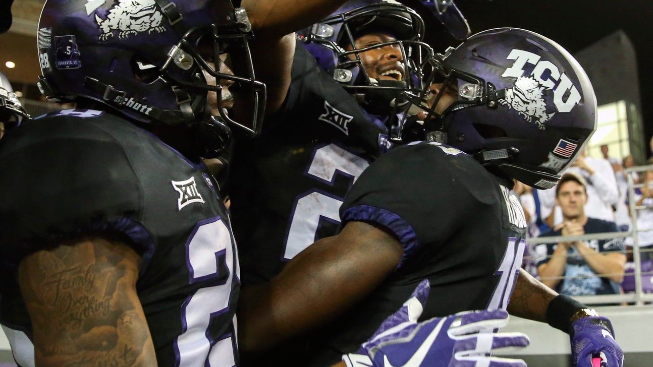 #4 TCU dominates on defense in 43-0 win over Kansas
