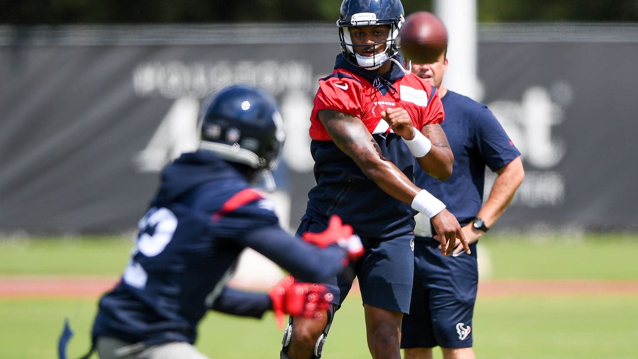 PHOTOS: Deshaun Watson back on the field at Houston Texans OTAs