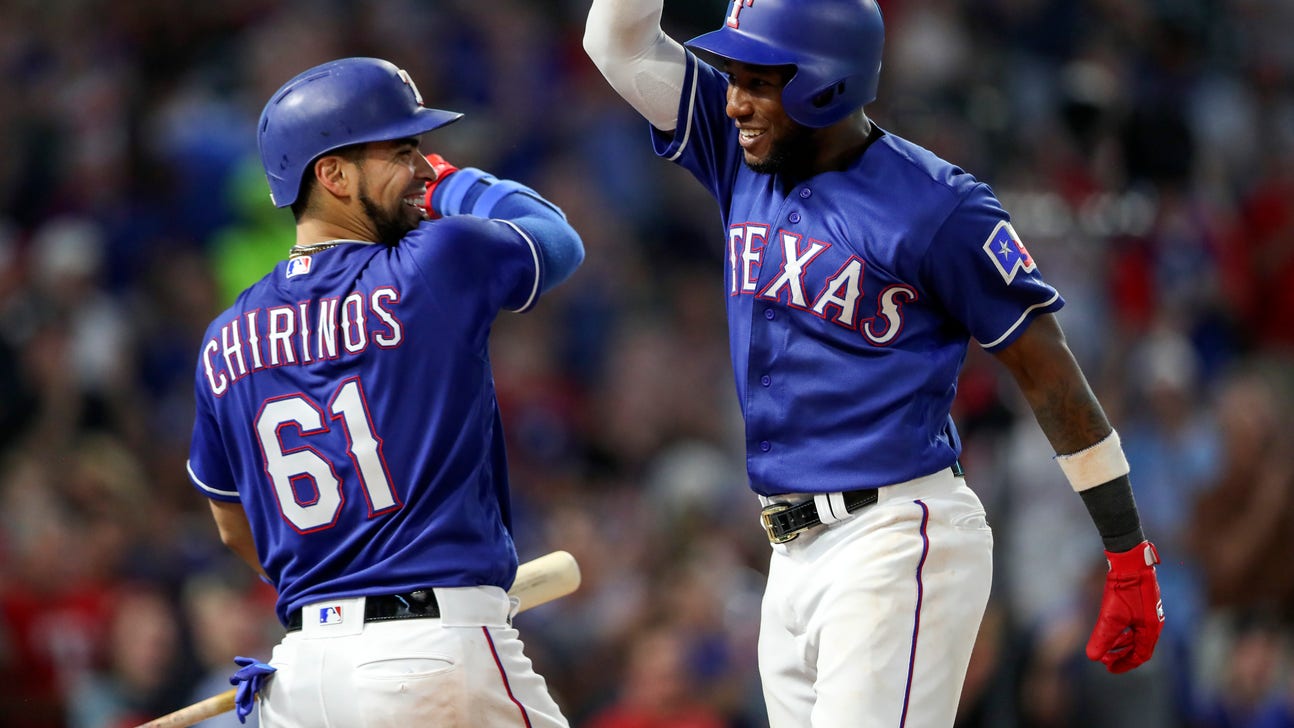 HIGHLIGHTS: Rangers smash 5 home runs in 7-4 win over Athletics