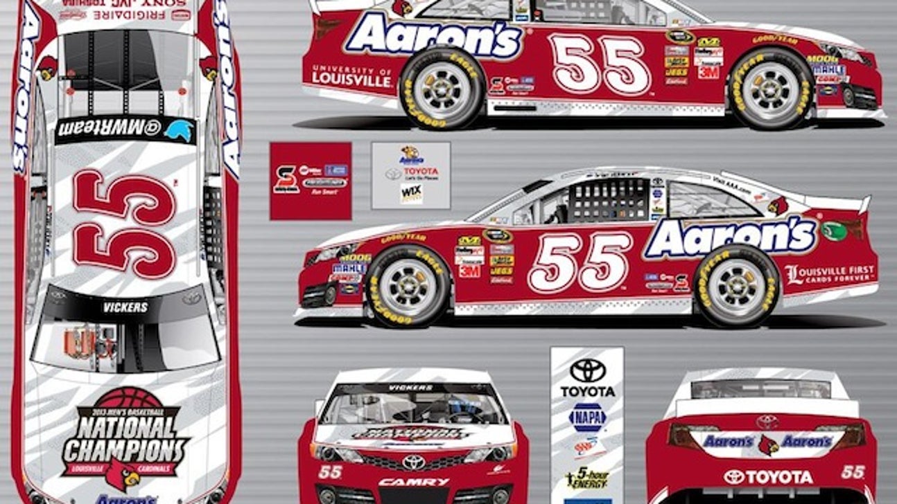 Brian Vickers To Run Special Louisville Paint Scheme