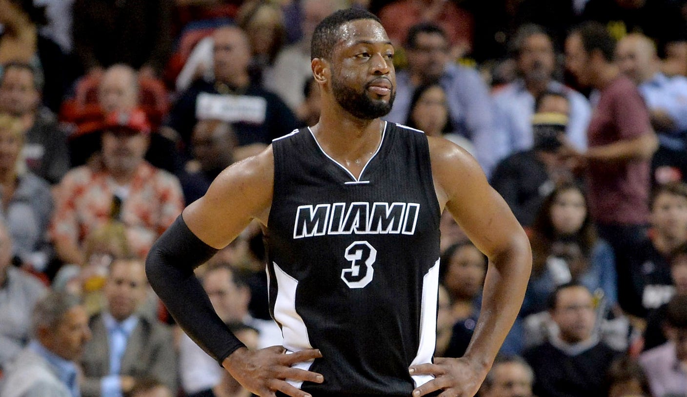 Wade black tie jersey on sale