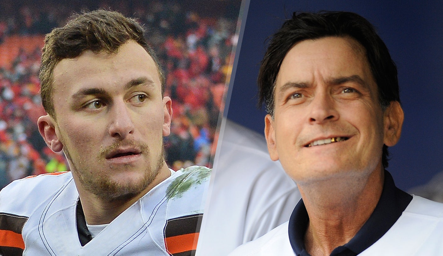 Charlie Sheen Offers Words of Wisdom To Johnny Manziel