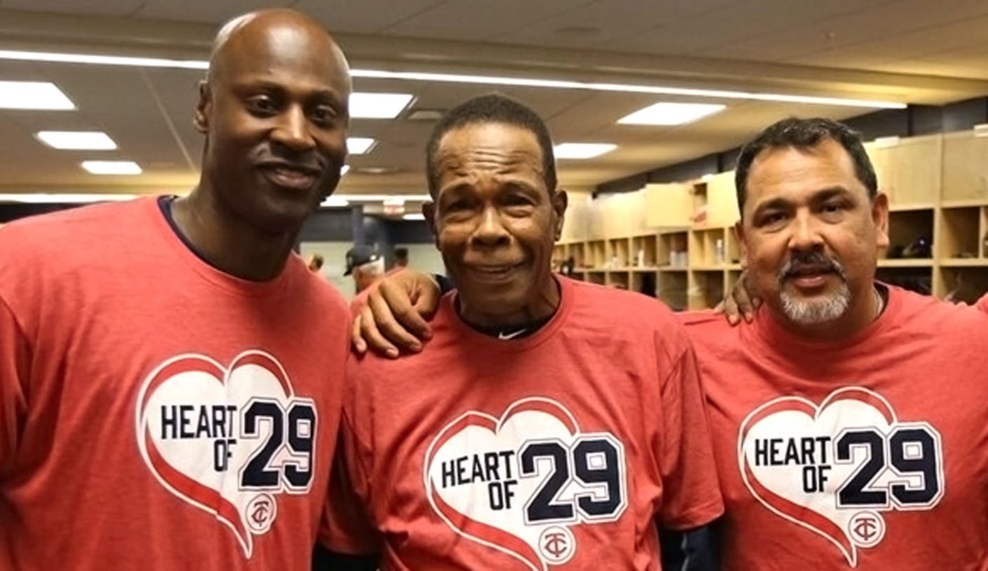 Rod Carew returns to field months after heart attack