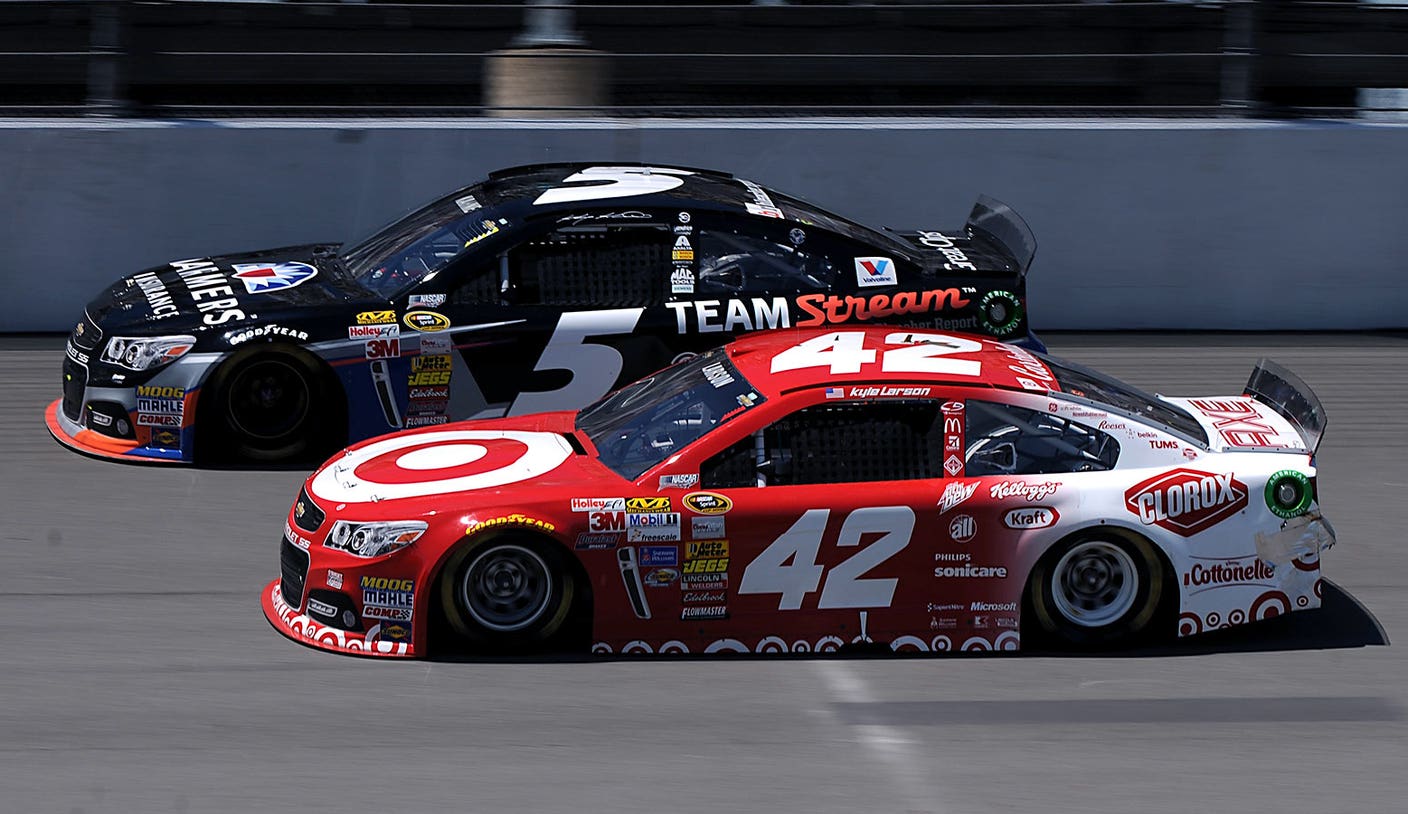 Finally up front: Kasey Kahne overcomes early spin (VIDEO) | FOX