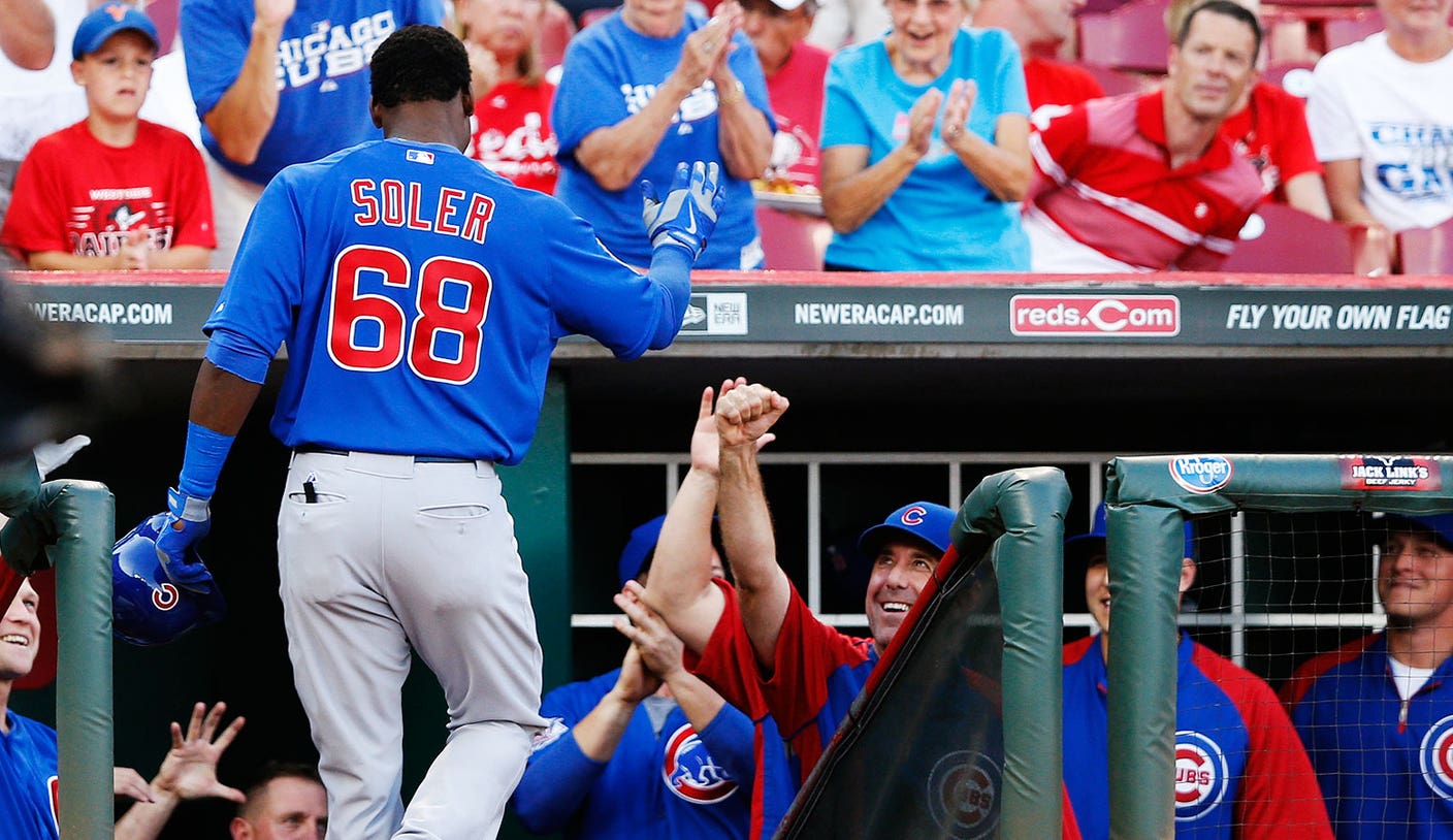 Report: Cubs calling up prospect Jorge Soler 