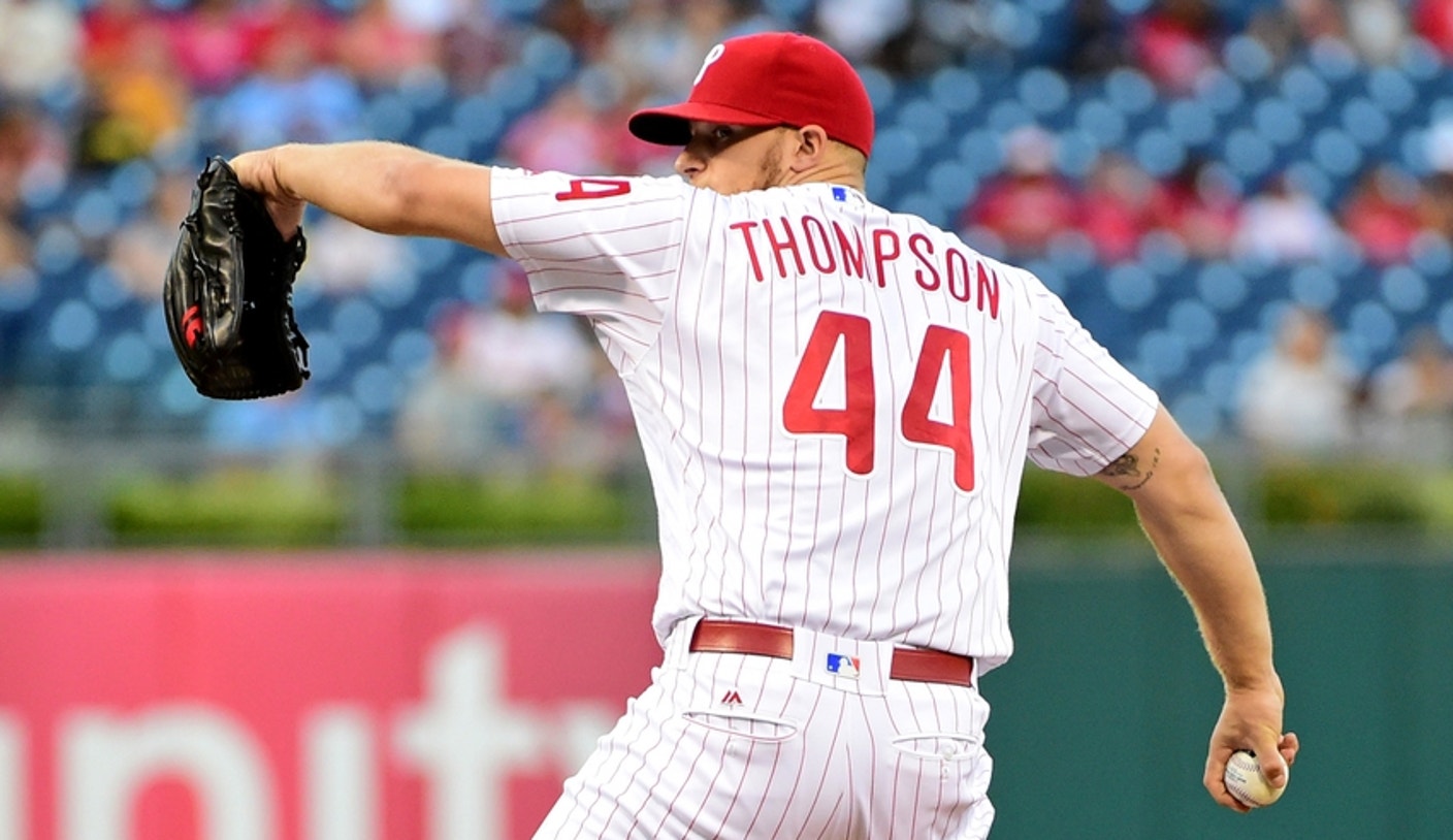 Philadelphia Phillies starting pitcher Cole Hamels pitches against the New  York Yankees during the first inning