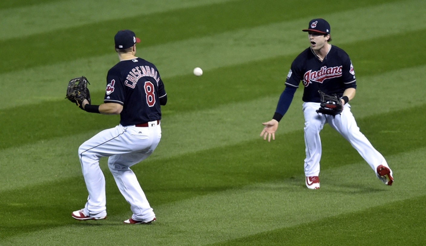 WATCH  Tyler Naquin belts Indians' 1st home run of spring