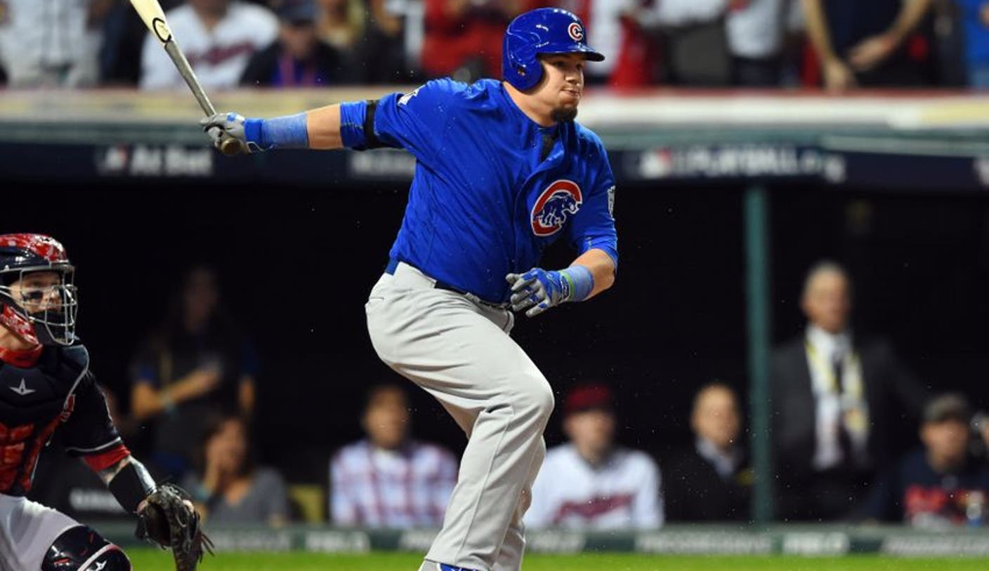 Chicago Cubs Baseball Kyle Schwarber Comeback World Series 