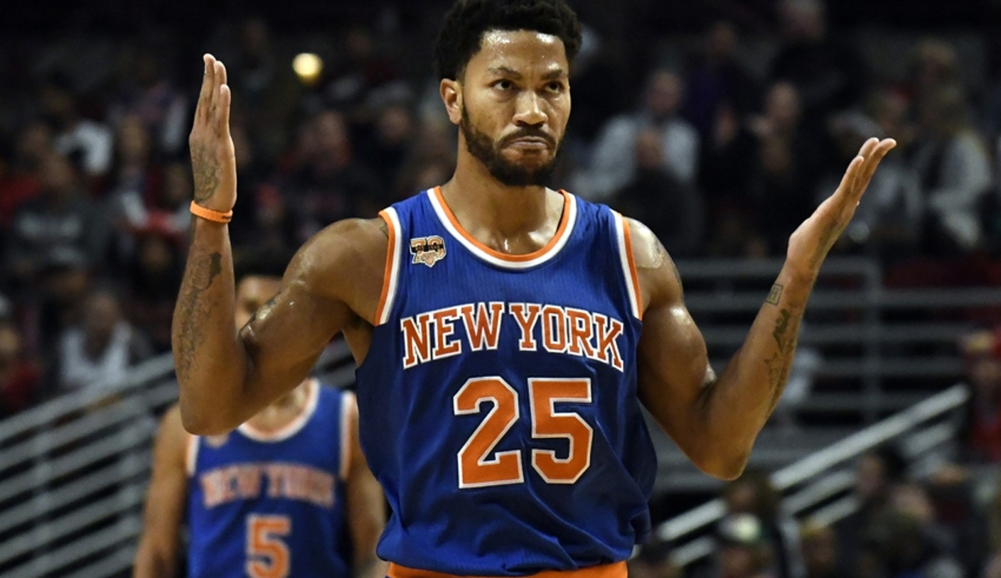 Derrick Rose maintains the Knicks are a 'super-team' 