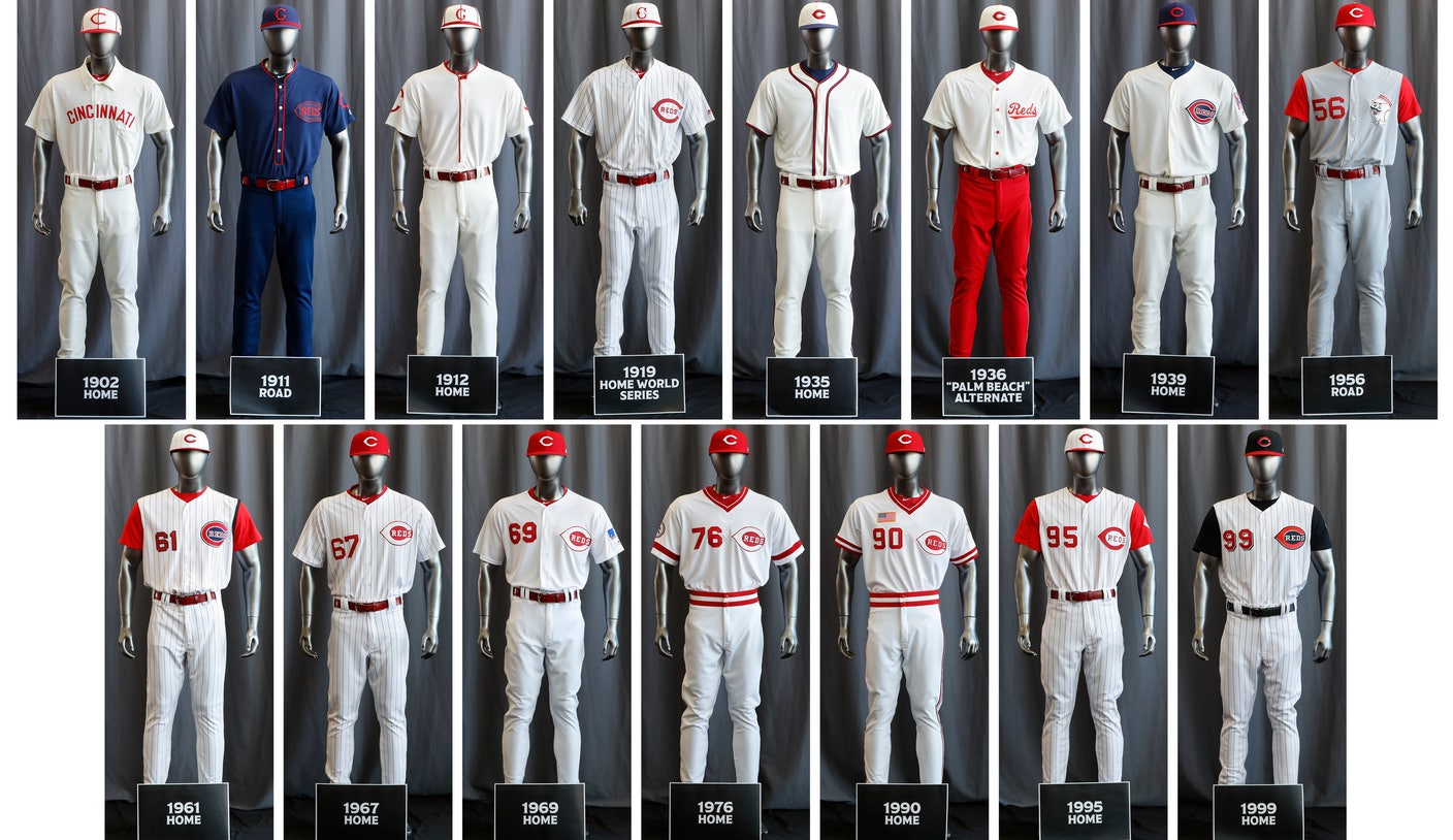 Reds Throwback Road Jerseys - Carolinas Baseball History