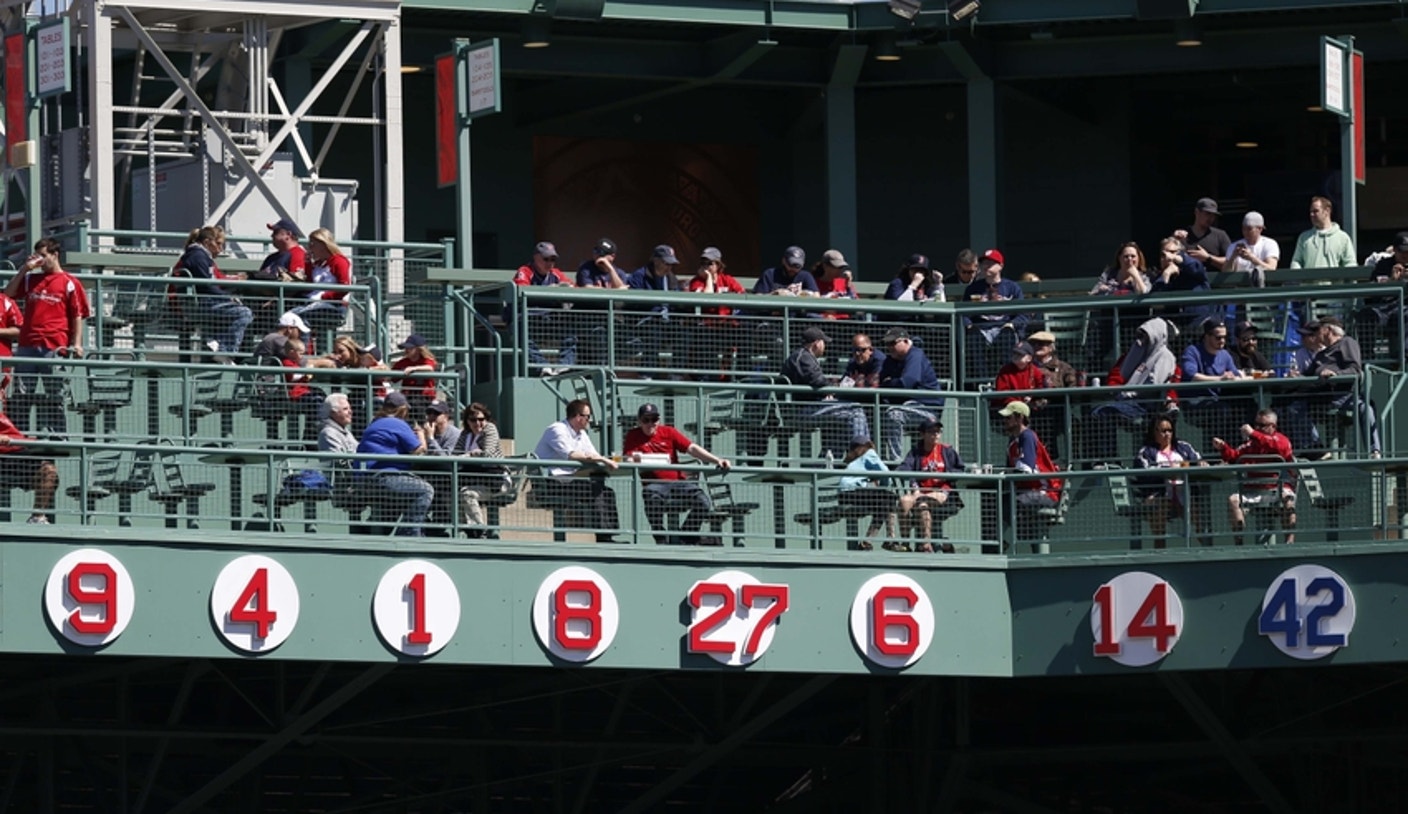 Fenway Park: Retired Numbers, The Red Sox retired numbers: …