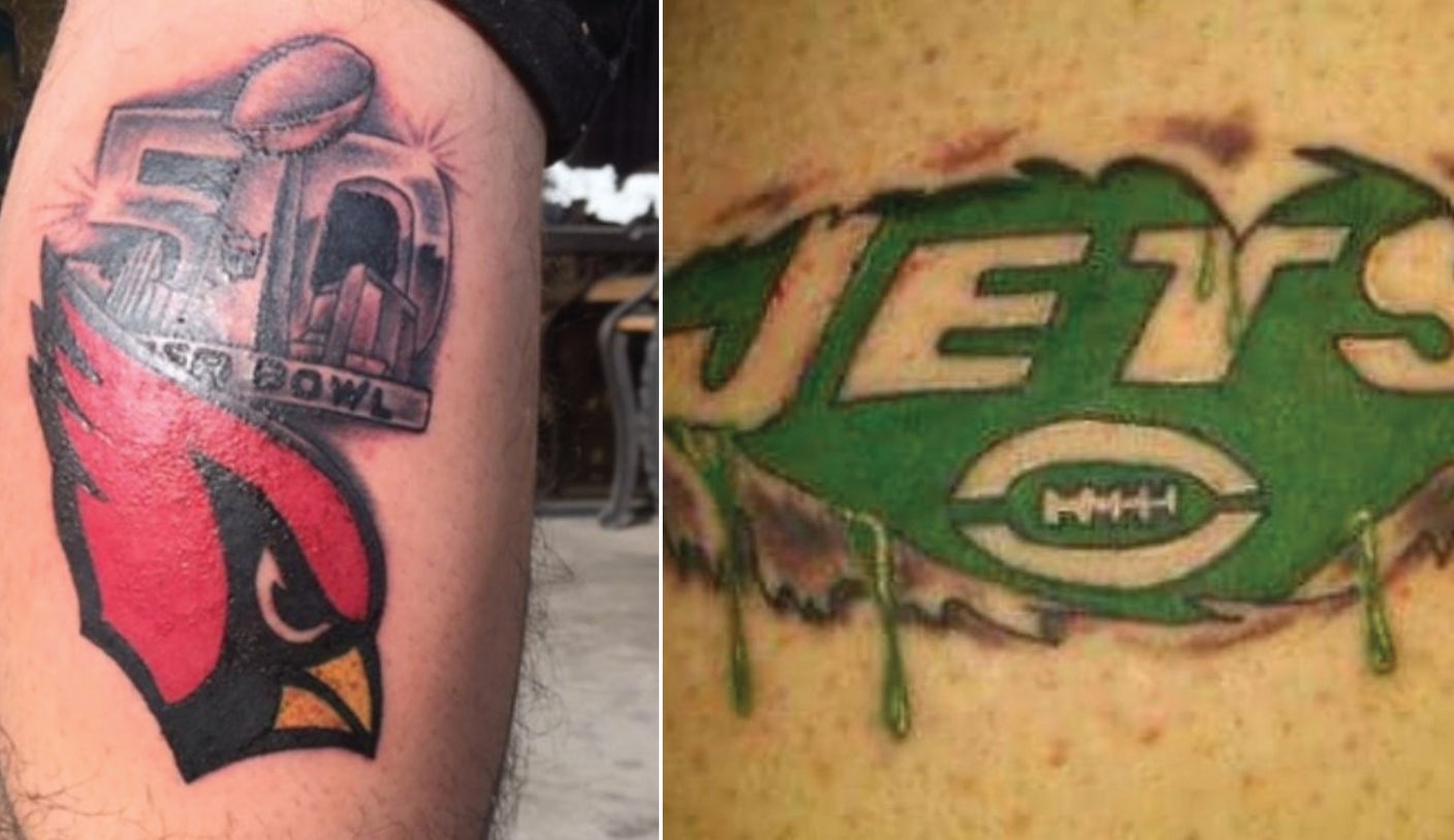 Its a homecoming for this Jets safety with a Steeler tattoo